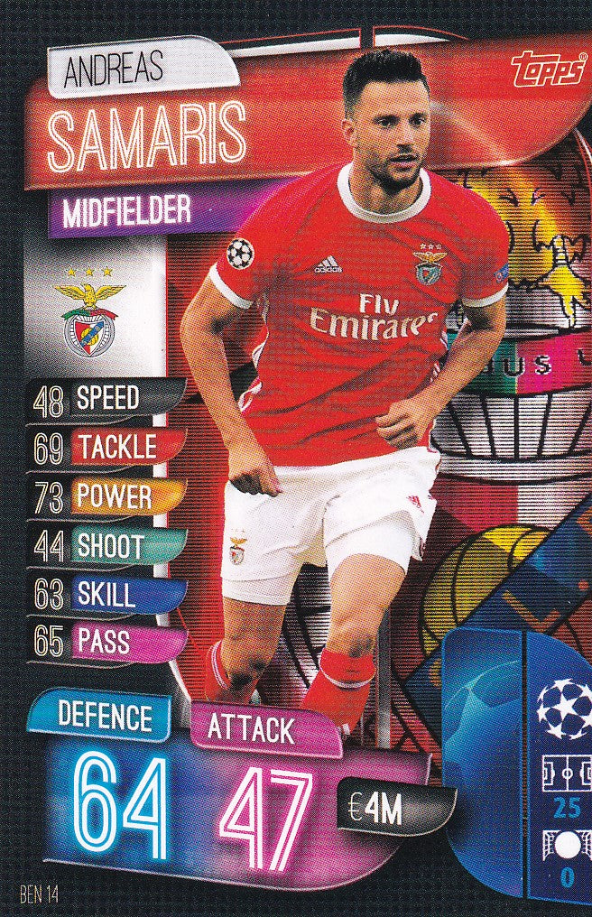 BEN-014. ANDREAS SAMARIS - BENFICA
