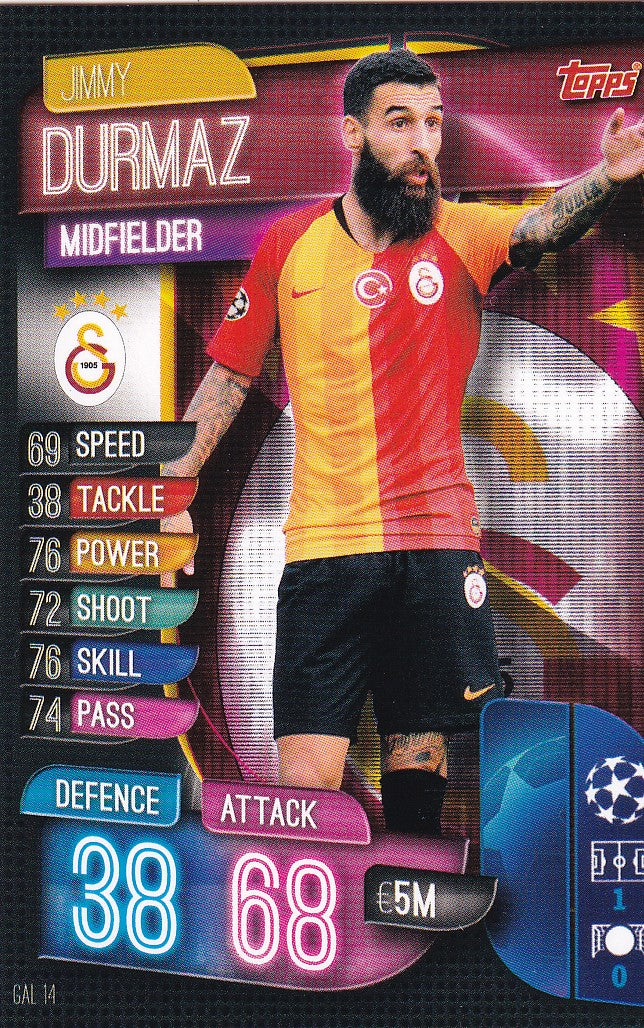 GAL-014. JIMMY DOURMAZ - GALATASARAY