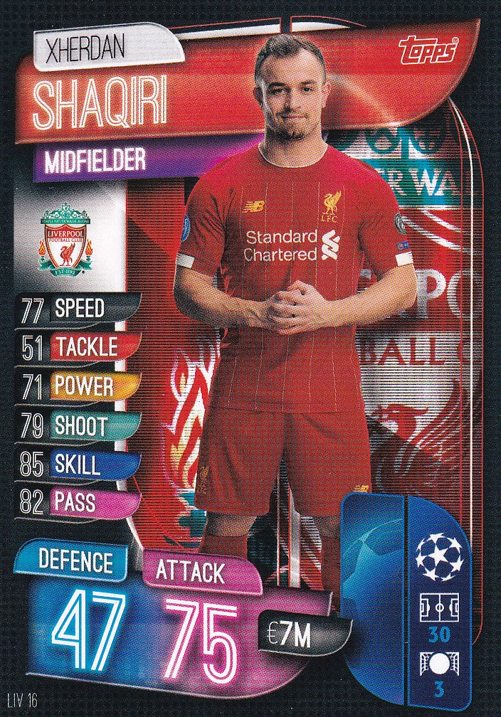 LIV-016. XHERDAN SHAQIRI - LIVERPOOL