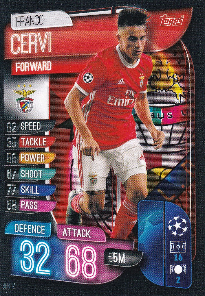 BEN-012. FRANCO CERVI - BENFICA