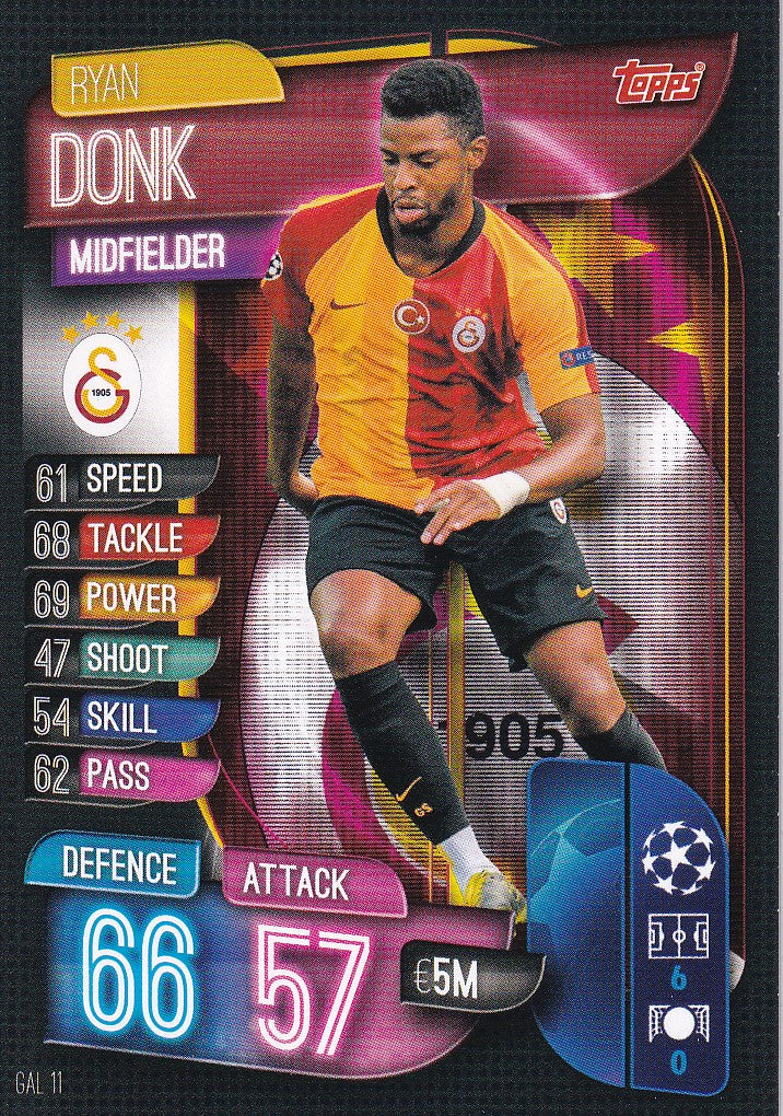 GAL-011. RYAN DONK - GALATASARAY