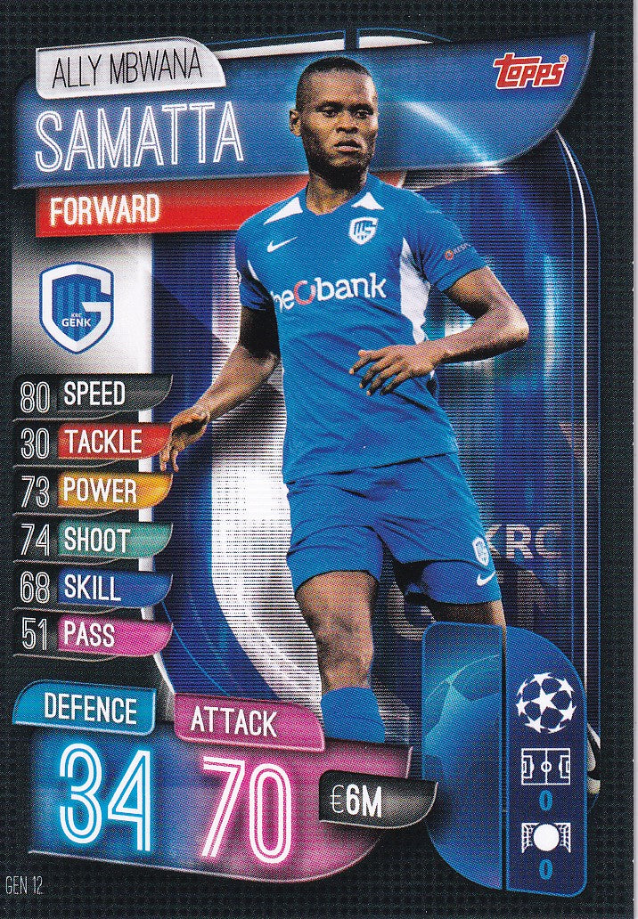 GEN-012. ALLY MBWANA SAMATTA - GENK