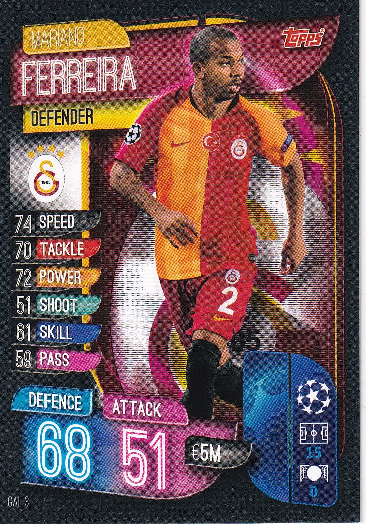 GAL-003. MARIANO FERREIRA - GALATASARAY