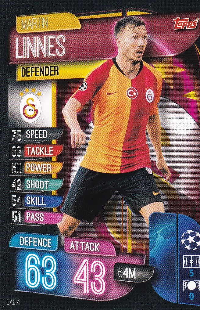 GAL-004. MARTIN LINNES - GALATASARAY