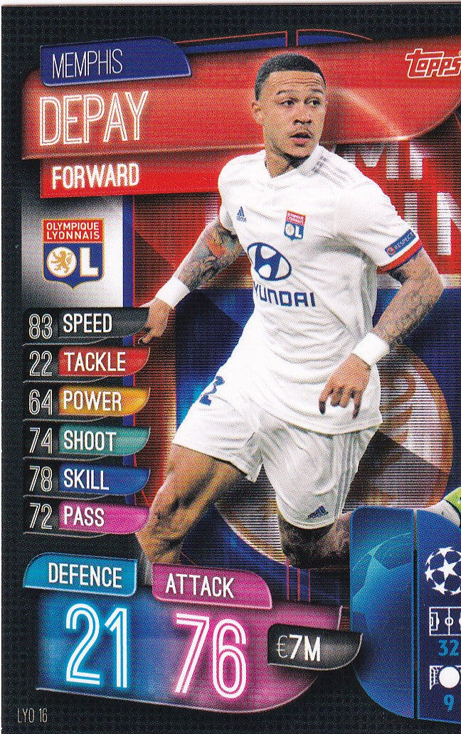 LYO-016. MEMPHIS DEPAY - LYON