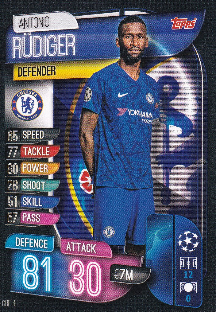 CHE-004. ANTONIO RUDIGER - CHELSEA