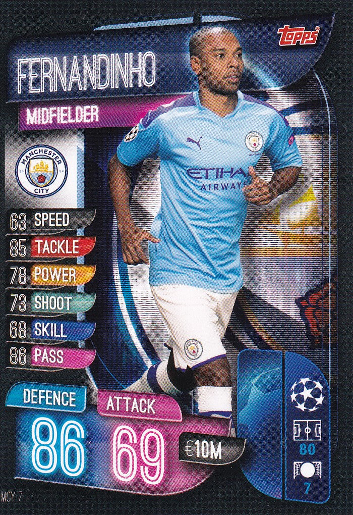 MCY-007. FERNANDINHO - MANCHESTER CITY