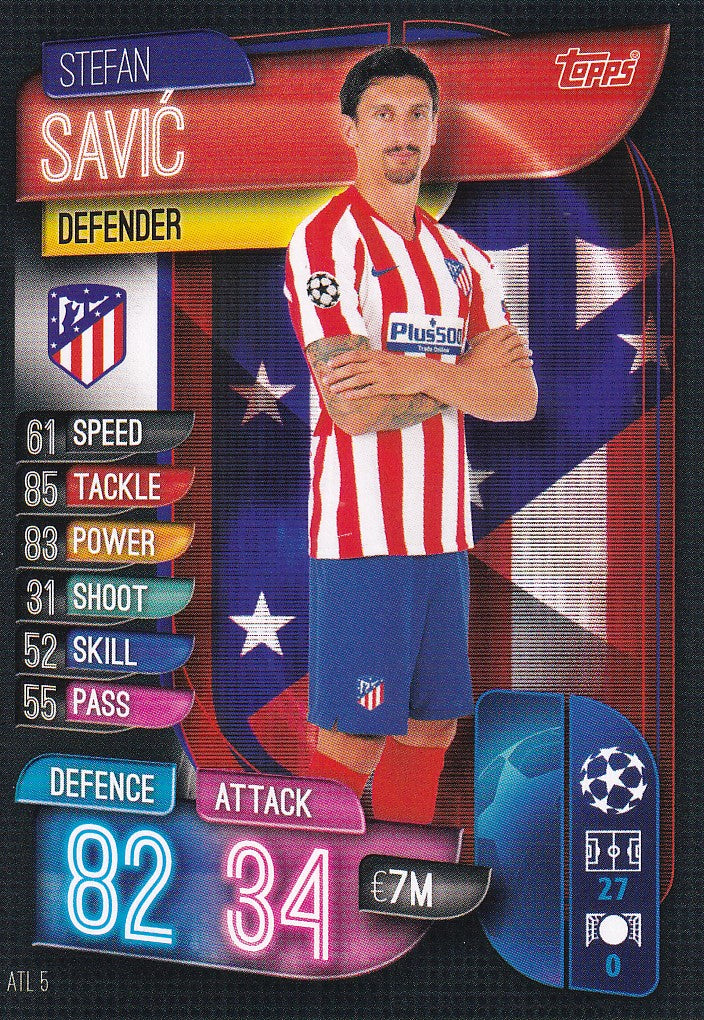 ATL-005. STEFAN SAVIC - ATLETICO MADRID