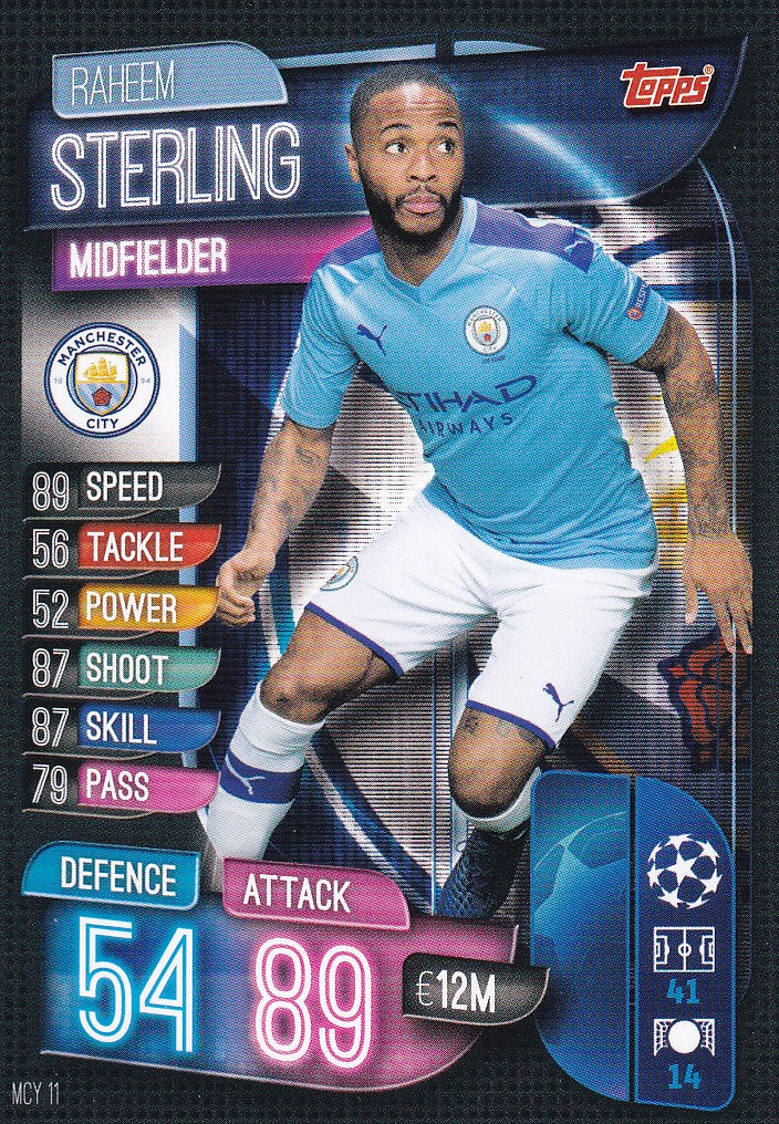 MCY-011. RAHEEM STERLING - MANCHESTER CITY