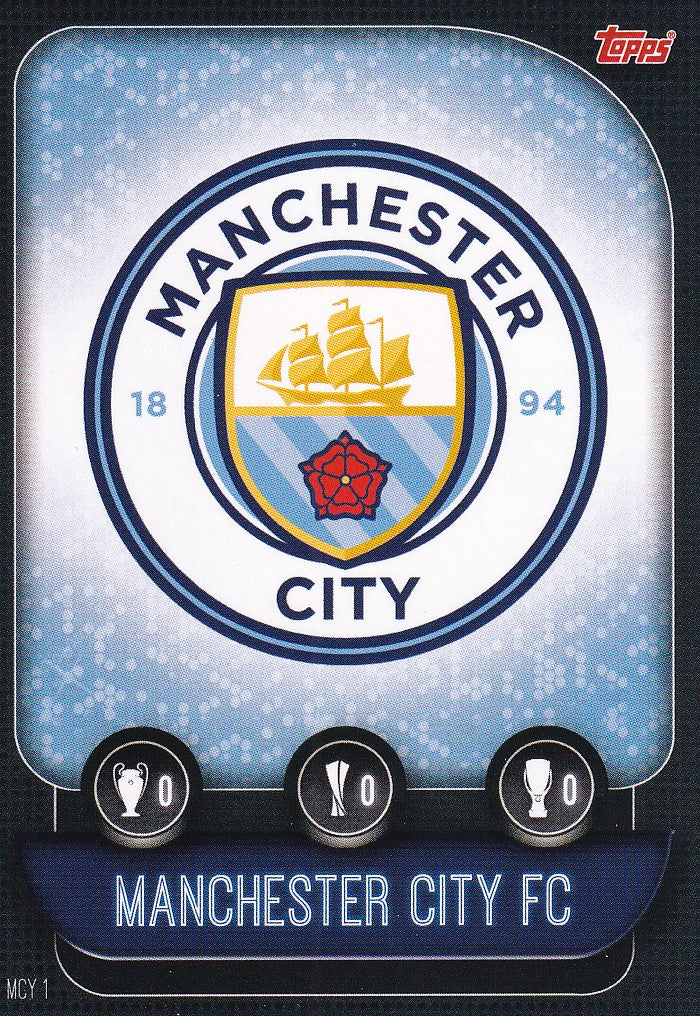 MCY-001. MANCHESTER CITY FC - CLUB BADGE