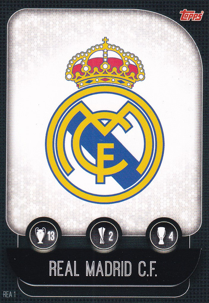REA-001. REAL MADRID C.F. - CLUB BADGE