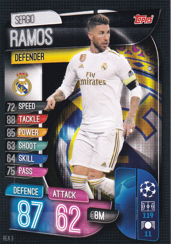 REA-003. SERGIO RAMOS - REAL MADRID