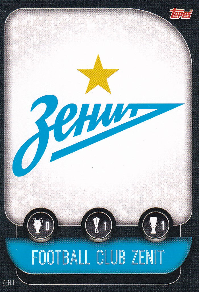 ZEN-001. FOOTBALL CLUB ZENIT - CLUB BADGE