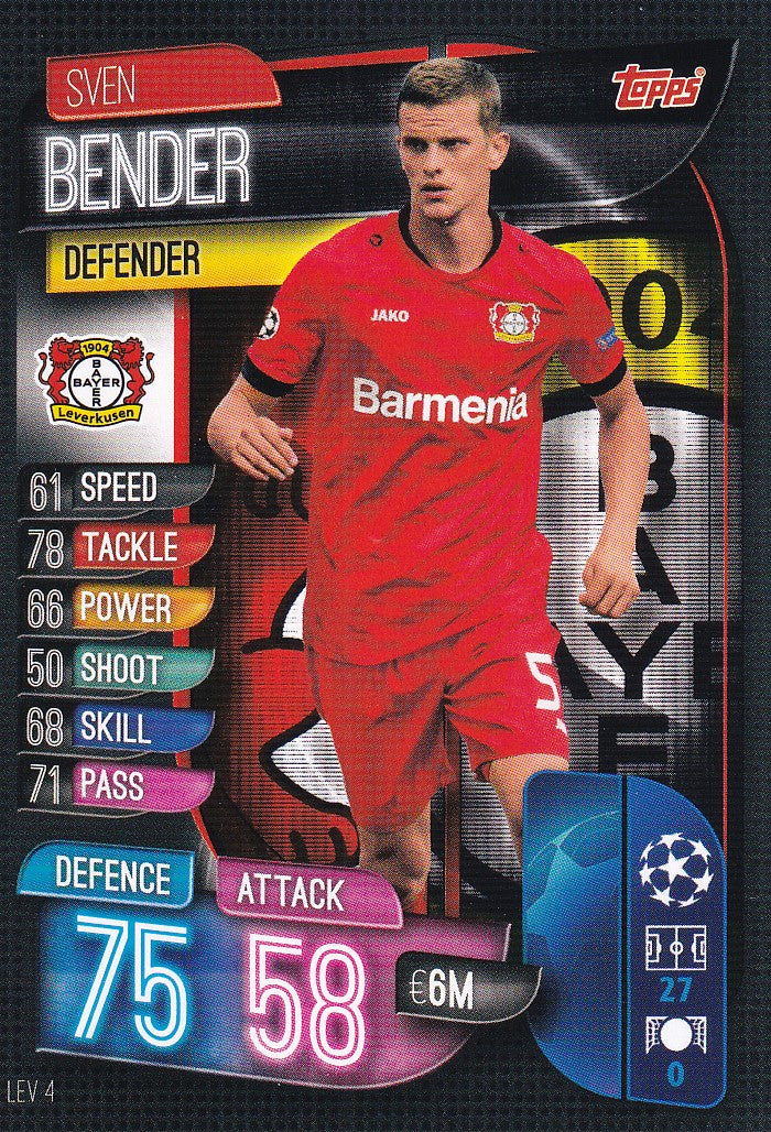 LEV-004. SVEN BENDER - BAYER LEVERKUSEN