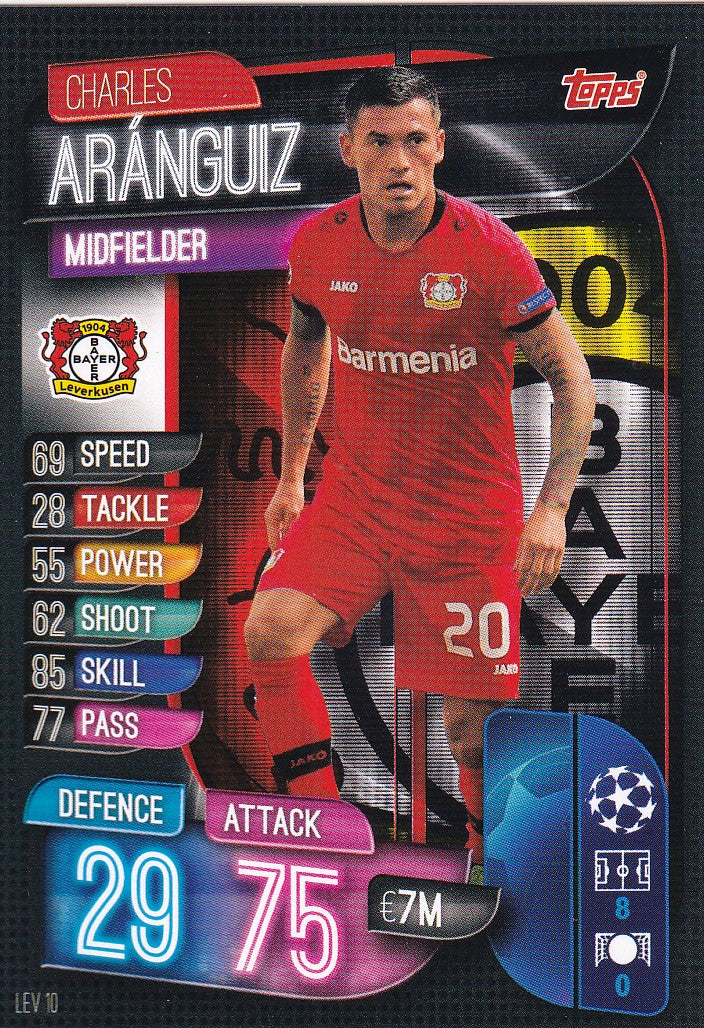 LEV-010. CHARLES ARANGUIZ - BAYER LEVERKUSEN