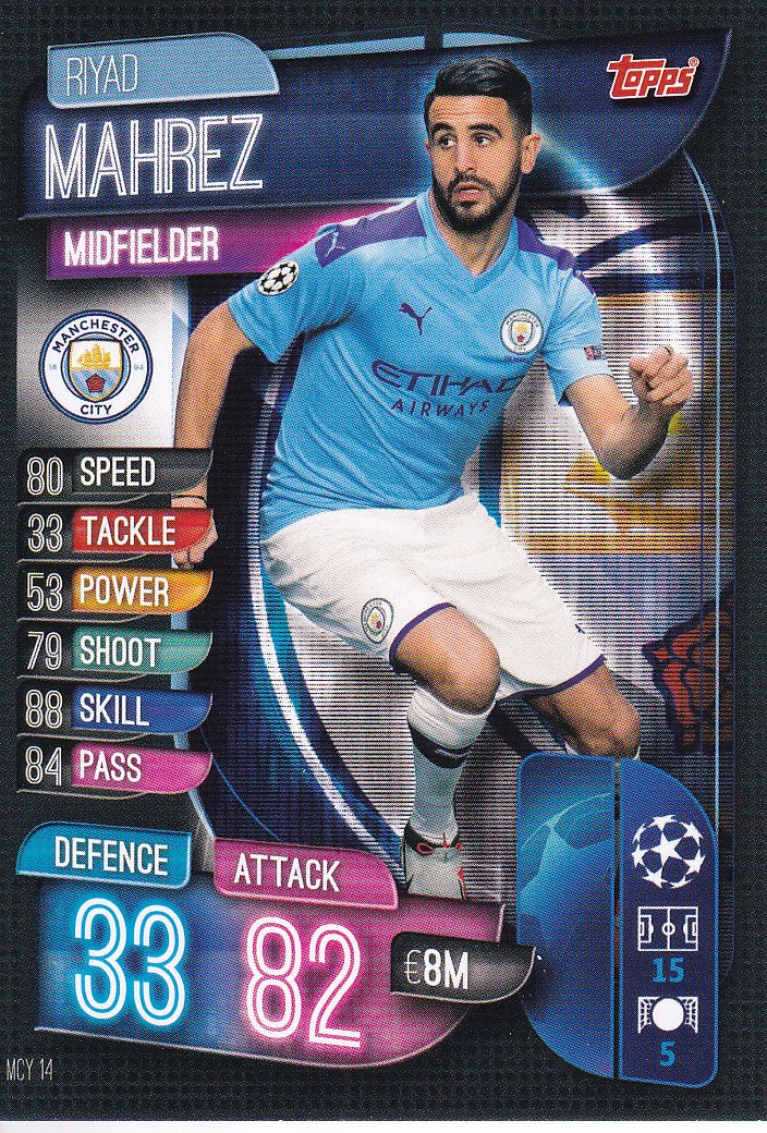 MCY-014. RIYAD MAHREZ - MANCHESTER CITY