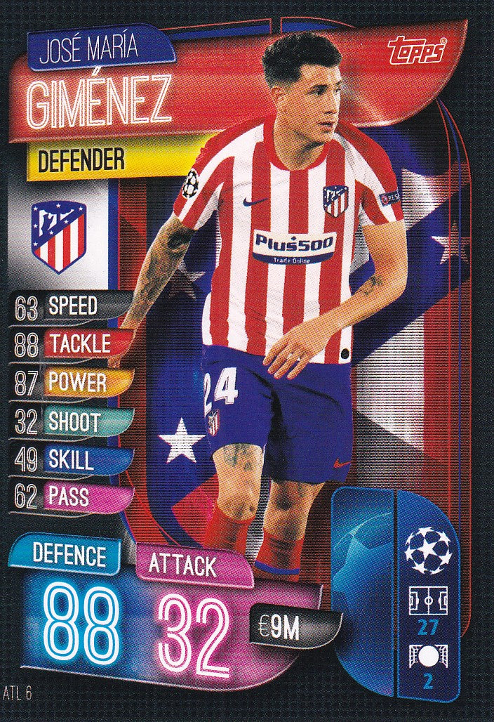ATL-006. JOSE MARIA GIMENEZ - ATLETICO MADRID
