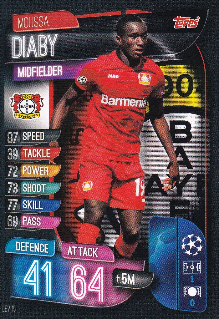 LEV-015. MOUSSA DIABY - BAYER LEVERKUSEN