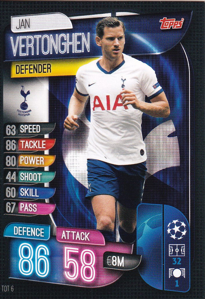 TOT-006. JAN VERTONGHEN - TOTTENHAM