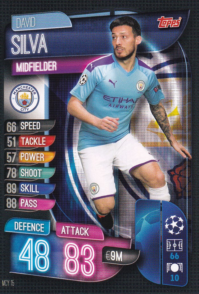 MCY-015. DAVID SILVA - MANCHESTER CITY