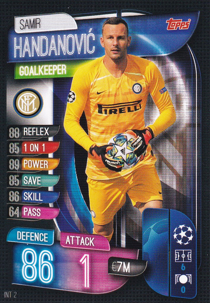 INT-002. SAMIR HANDANOVIC - INTER