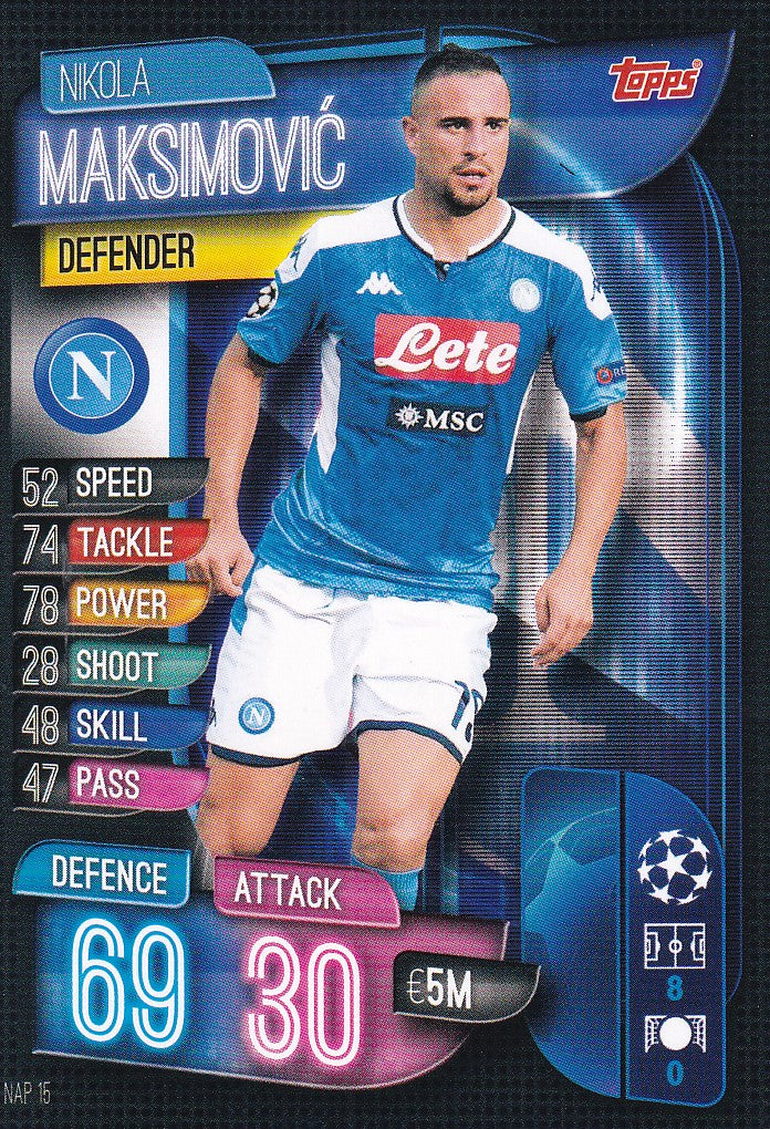 NAP-015. NIKOLA MAKSIMOVIC - NAPOLI