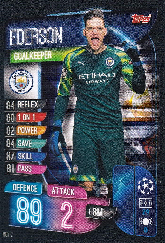 MCY-002. EDERSON - MANCHESTER CITY
