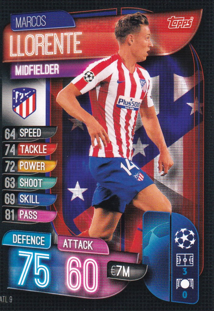 ATL-009. MARCOS LLORENTE - ATLETICO MADRID