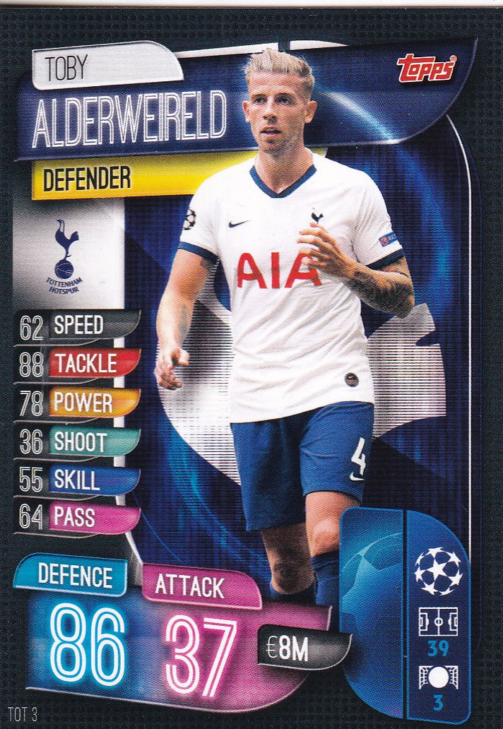 TOT-003. TOBY ALDERWEIRELD - TOTTENHAM