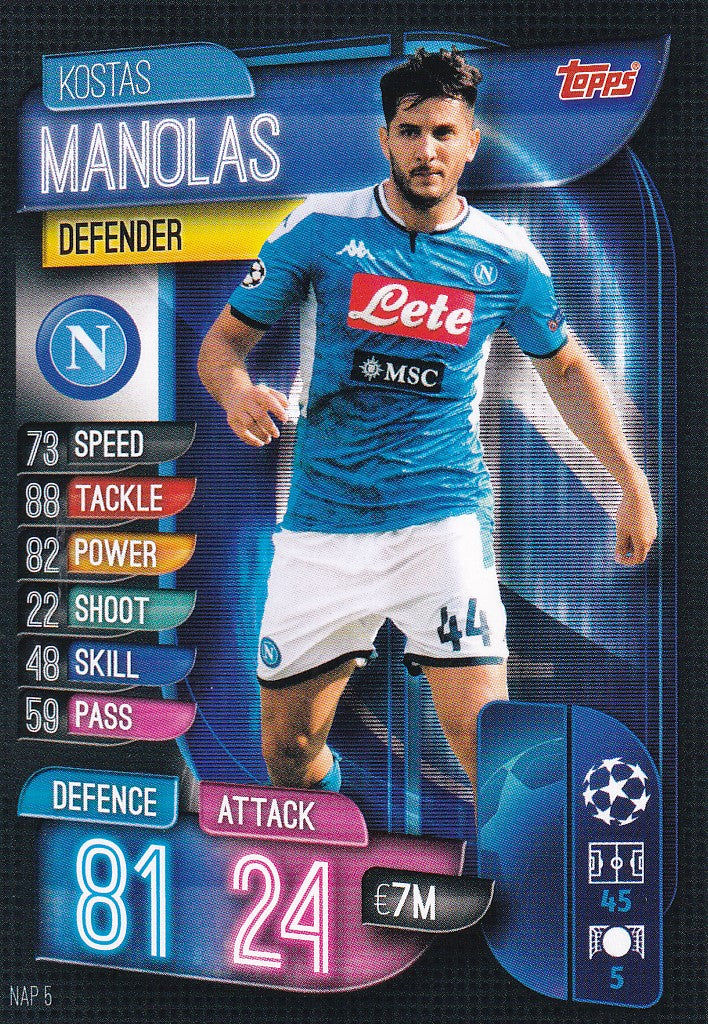 NAP-005. KOSTAS MANOLAS - NAPOLI