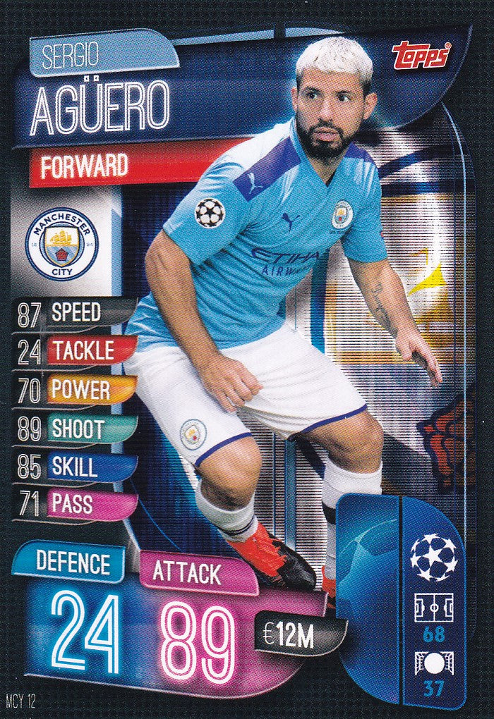 MCY-012. SERGIO AGUERO - MANCHESTER CITY