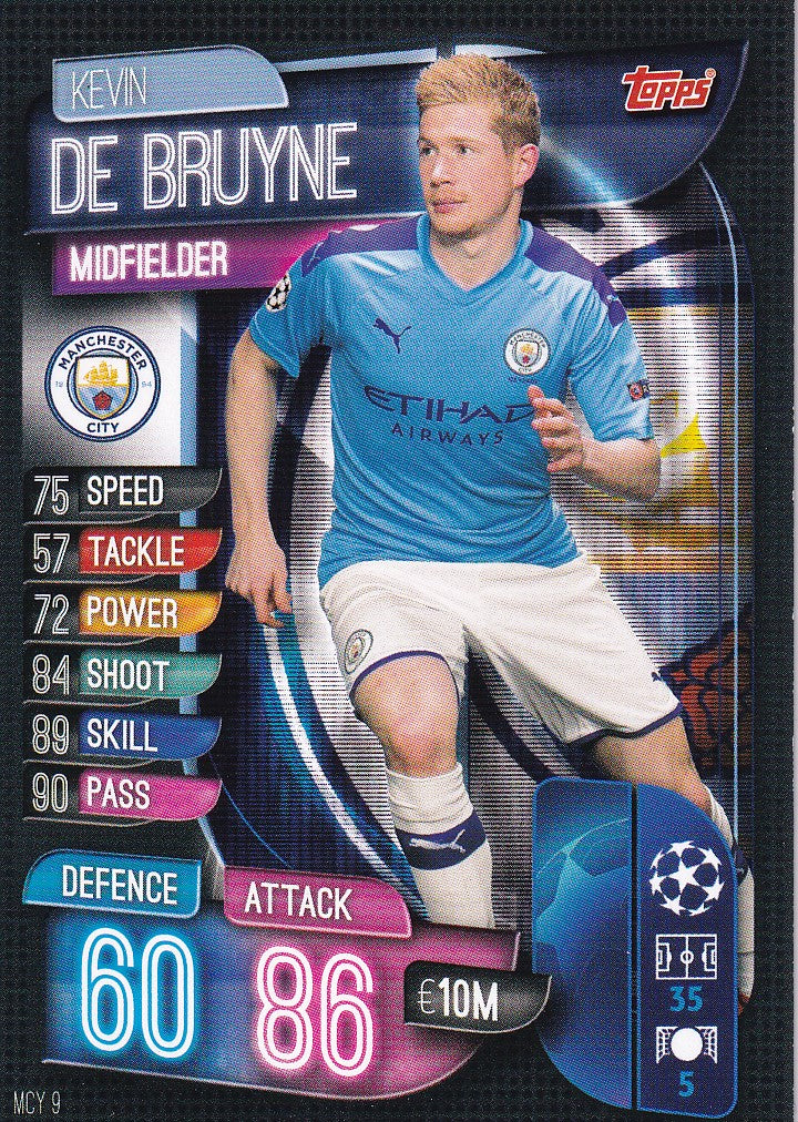 MCY-009. KEVIN DE BRUYNE - MANCHESTER CITY