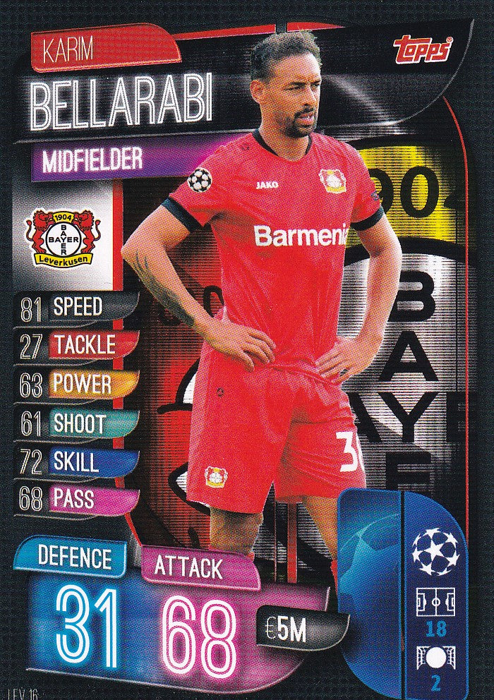 LEV-016. KARIM BELLARABI - BAYER LEVERKUSEN