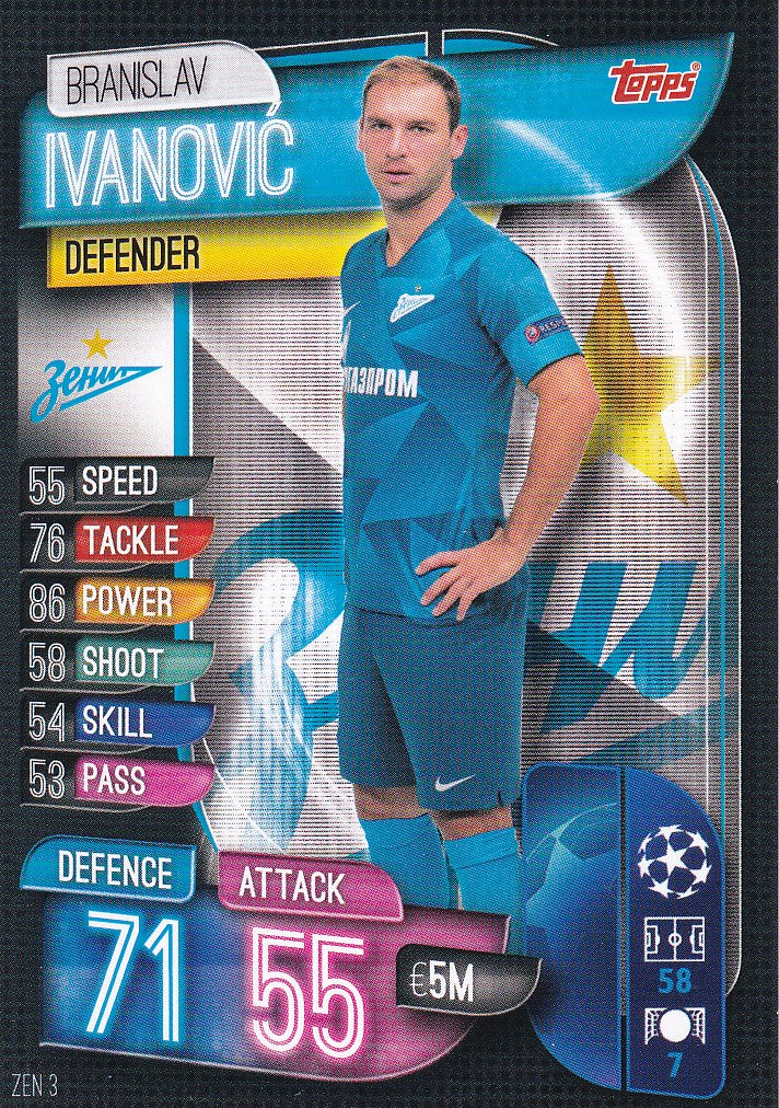 ZEN-003. BRANISLAV IVANOVIC - ZENIT