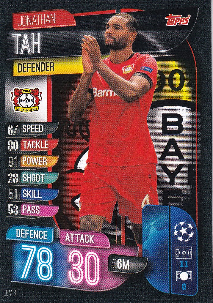 LEV-003. JONATHAN TAH - BAYER LEVERKUSEN