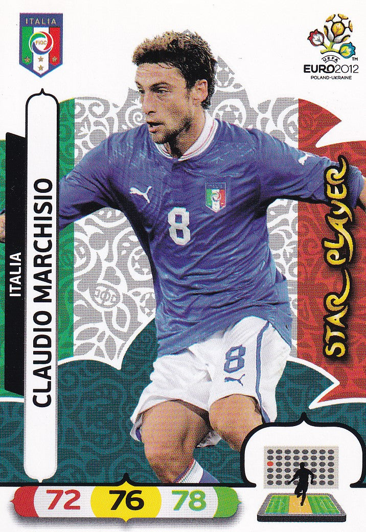 127. CLAUDIO MARSCHISIO - ITALIA - STARPLAYER
