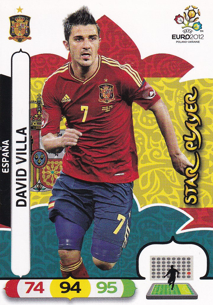 074. DAVID VILLA - ESPANA - STARPLAYER
