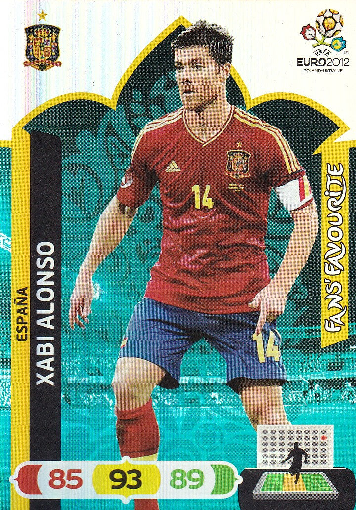 252. XABI ALONSO - ESPANA - FANS FAVOURITE