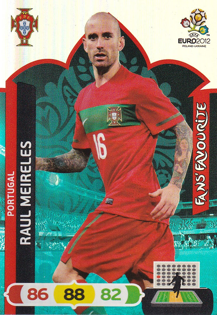 267. RAUL MEIRELES - PORTUGAL - FANS FAVOURITE