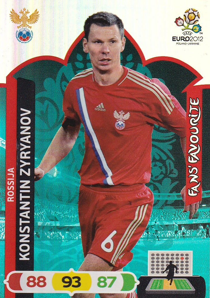 272. KONSTANTIN ZYRYANOV - RUSSIA - FANS FAVOURITE