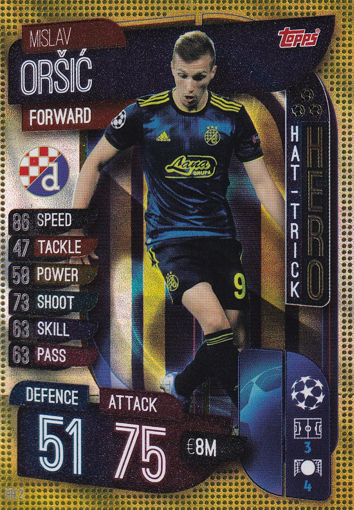 HH2. MISLAV ORSIC - DYNAMO ZAGREB - HAT-TRICK-HERO