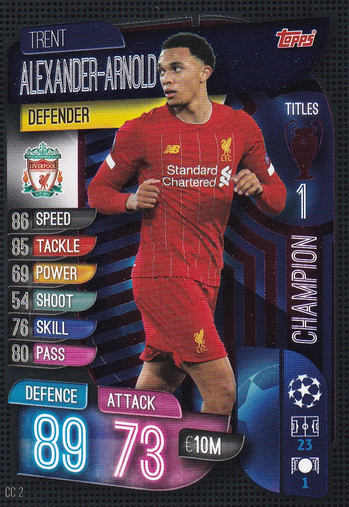 CC02. TRENT ALEXANDER-ARNOLD - LIVERPOOL - CHAMPION