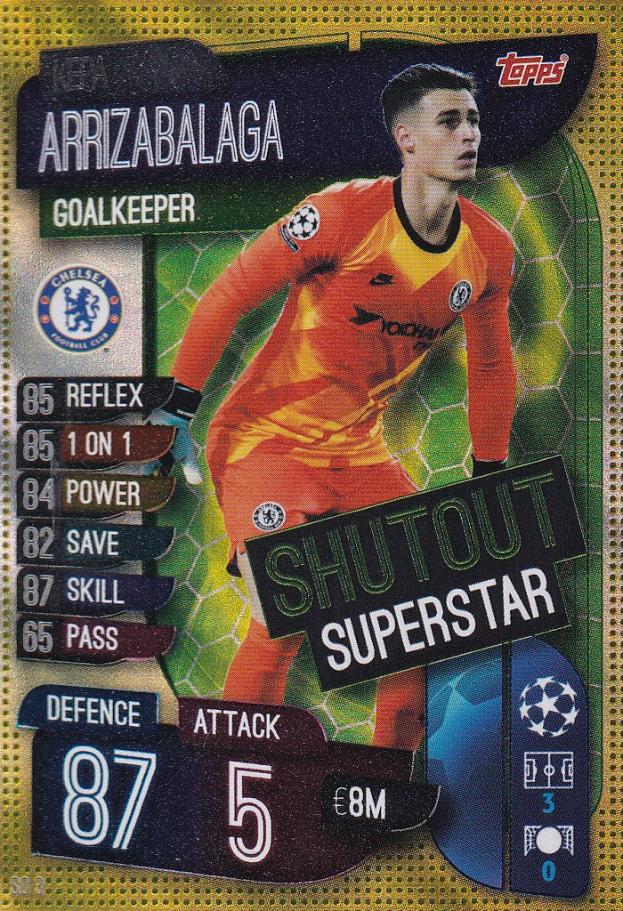 S03. KEPA ARRIZABALAGA - CHELSEA - SHUTOUT SUPERSTAR
