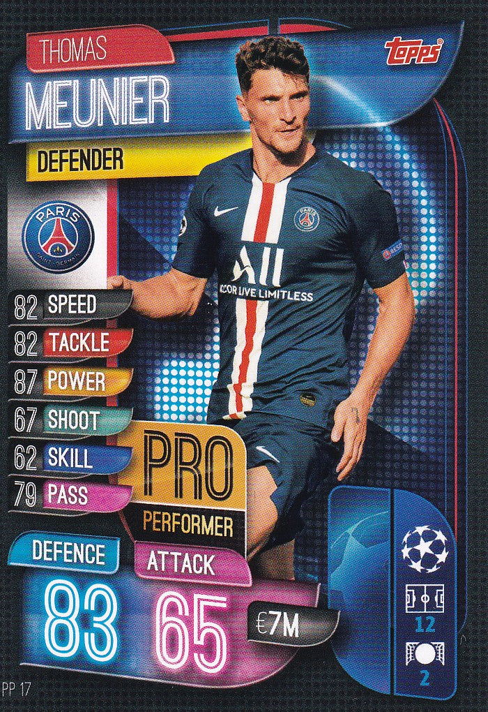 PP17. THOMAS MEUNIER - PARIS SAINT-GERMAIN - PRO PERFORMER