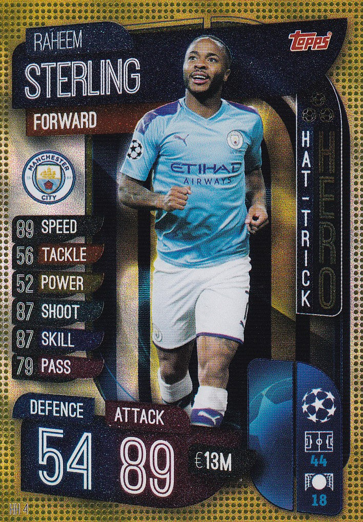 HH4. RAHEEM STERLING - MANCHESTER CITY - HAT-TRICK-HERO