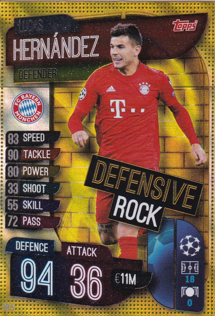 DR5. LUCAS HERNANDEZ - BAYERN MUNCHEN - DEFENSIVE ROCK