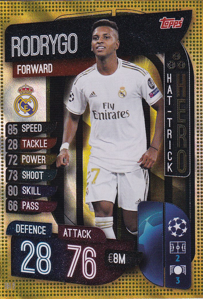 HH6. RODRYGO - REAL MADRID - HAT-TRICK-HERO