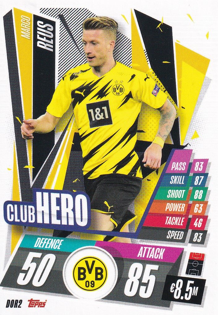 DOR-002. MARCO REUS - BORUSSIA DORTMUND - CLUB HERO