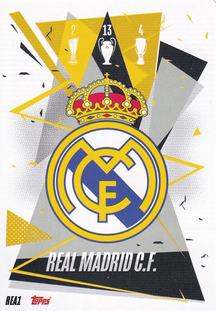 REA-001. REAL MADRID C.F. - CLUB BADGE