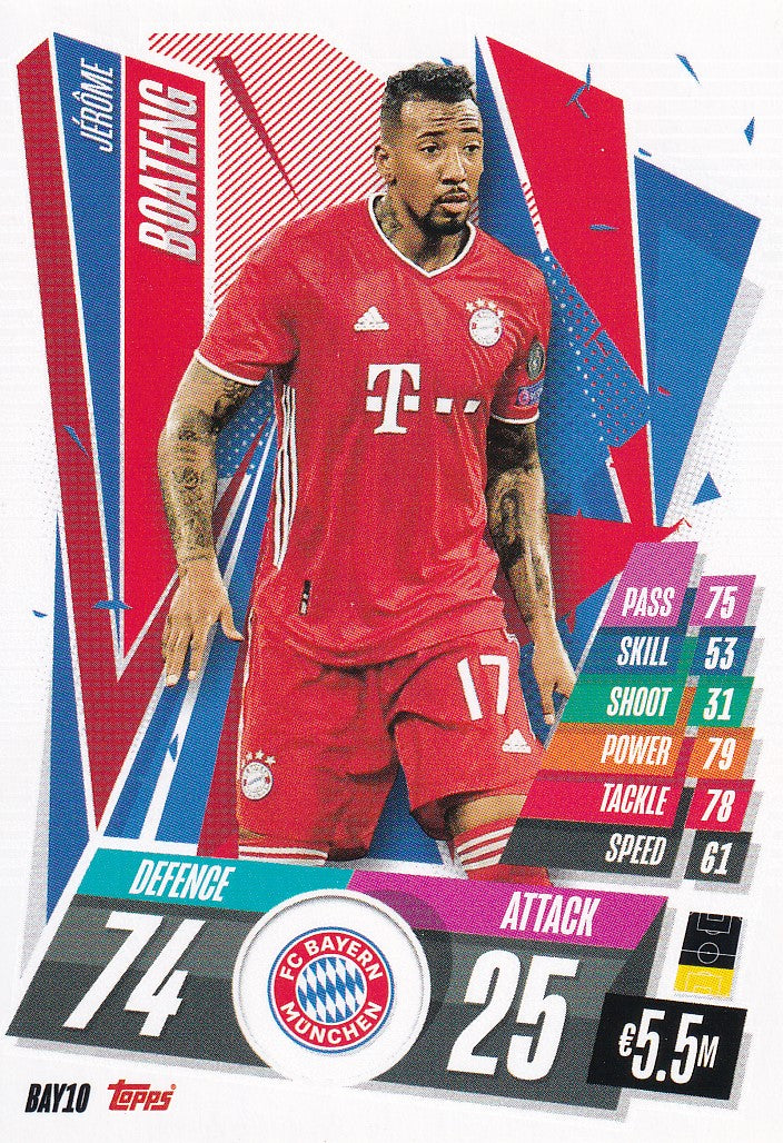 BAY-010. JEROME BOATENG - BAYERN MUNCHEN